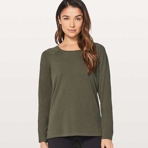 NWOT Lululemon Dark Olive Long Sleeve